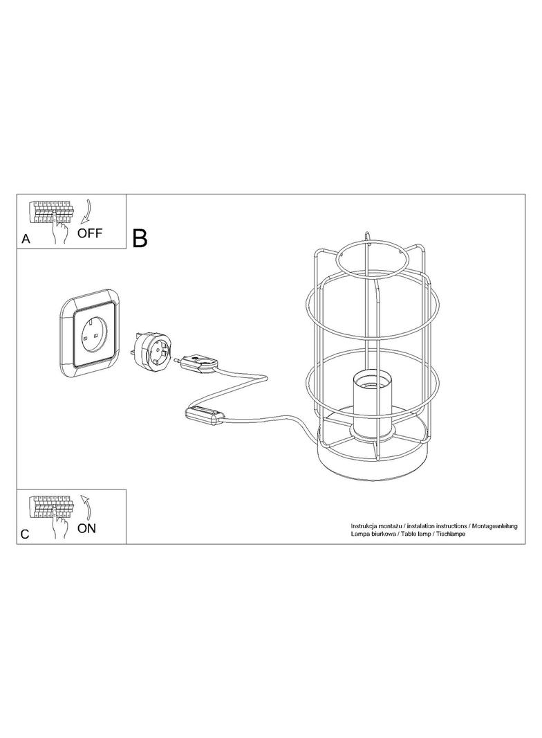 Sollux Lampa biurkowa GOTTO SL.1265