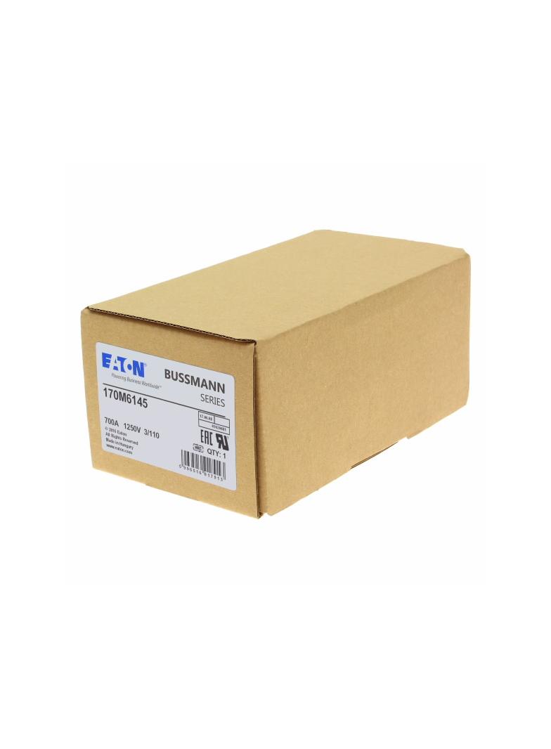 700A 1250V 3/110 aR INDICATOR FUSE Wkładka szybka 700A AC 1250V rozmiar 3 76x90x139 mm aR D 170M6145