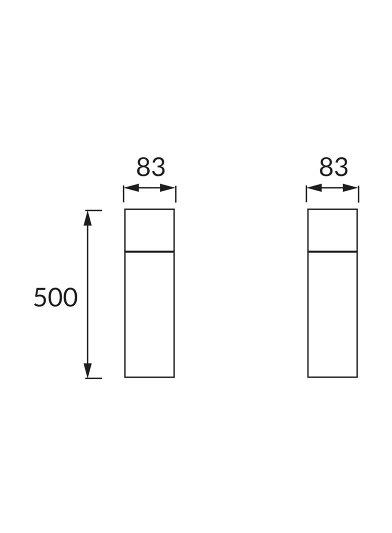 Oprawa ogrodowa GRYF 50 E27 D