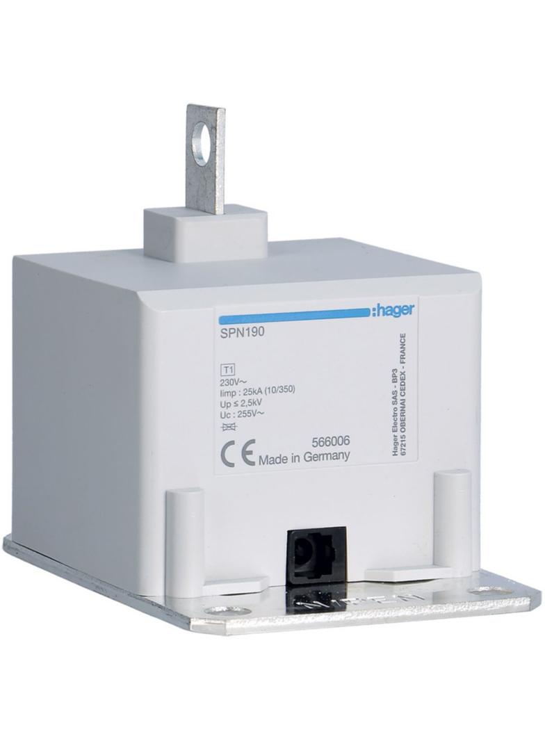 SPD T1 kombinowany, 1P, Iimp=25 kA, Up ? 2,5 kV