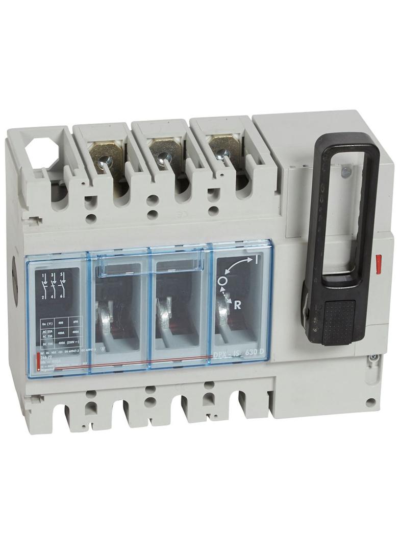 Rozłącznik DPX-Is 630 3P 400A Wyzwalacz Frontowy 026672 LEGRAND