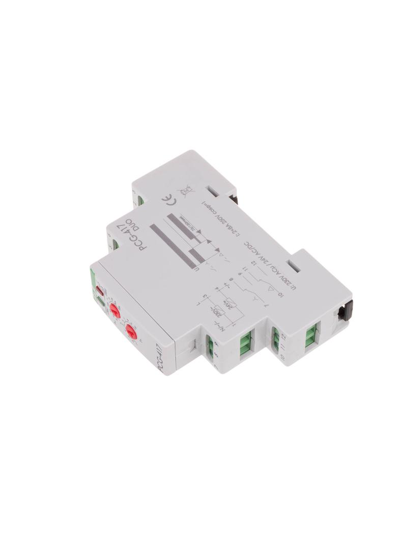 Przekaźnik czasowy PCG-417 styki: 2NO PCG-417DUO F&F