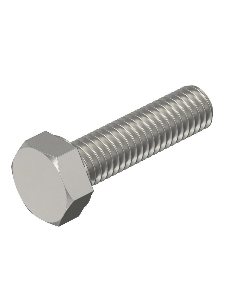 DIN933 M8x30 V4A, Śruba z łbem sześciokątnym
