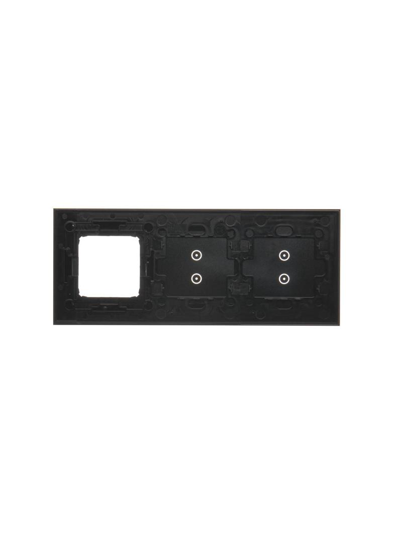 Simon 54 Touch Panel dotykowy S54 Touch 3 moduły 2 pola dotykowe pionowe + 2 pola dotykowe pionowe + 1 otwór na osprzęt S54 księżycowa lawa DSTR3330/74 KONTAKT
