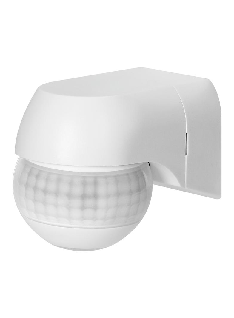 Czujnik ruchu 180° IP44, 800W, max 15m, mini, biały