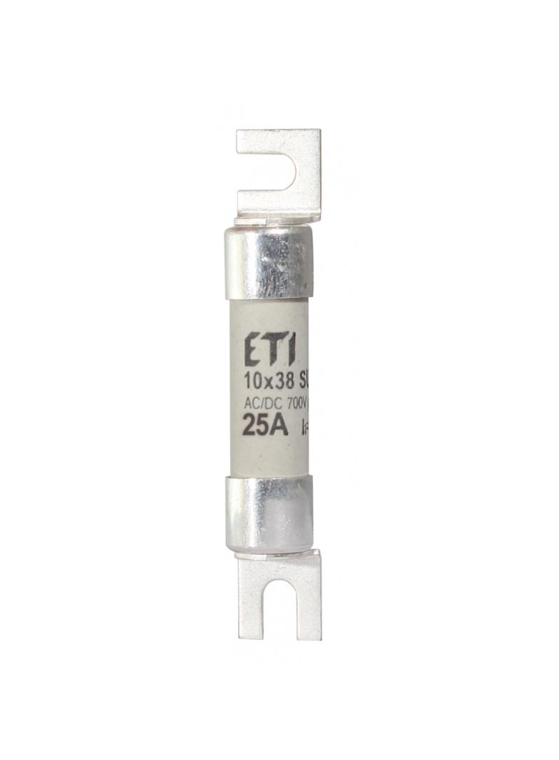 Wkładka topikowa cylindryczna PV gR 700V SU CH10x38SU gR 25A 700V AC DC 002625308 ETI