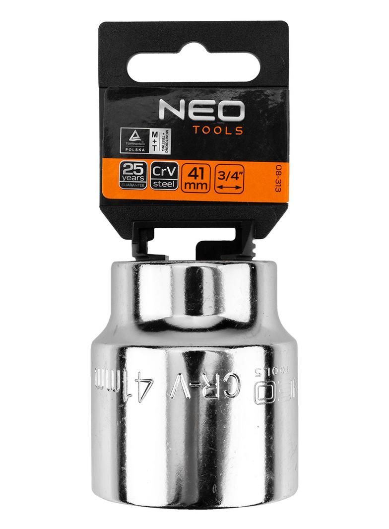 Nasadka sześciokątna 3/4'' 41mm NEO GTX 08-313 GTX Poland