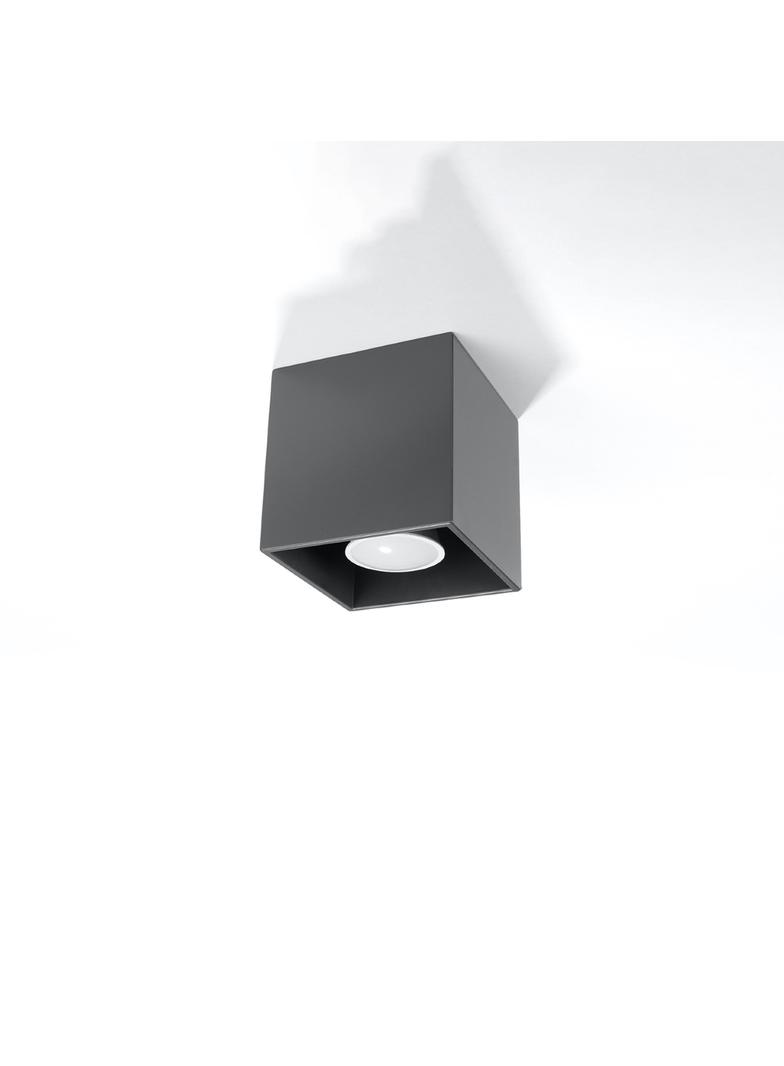 Sollux Plafon QUAD 1 antracyt SL.0567
