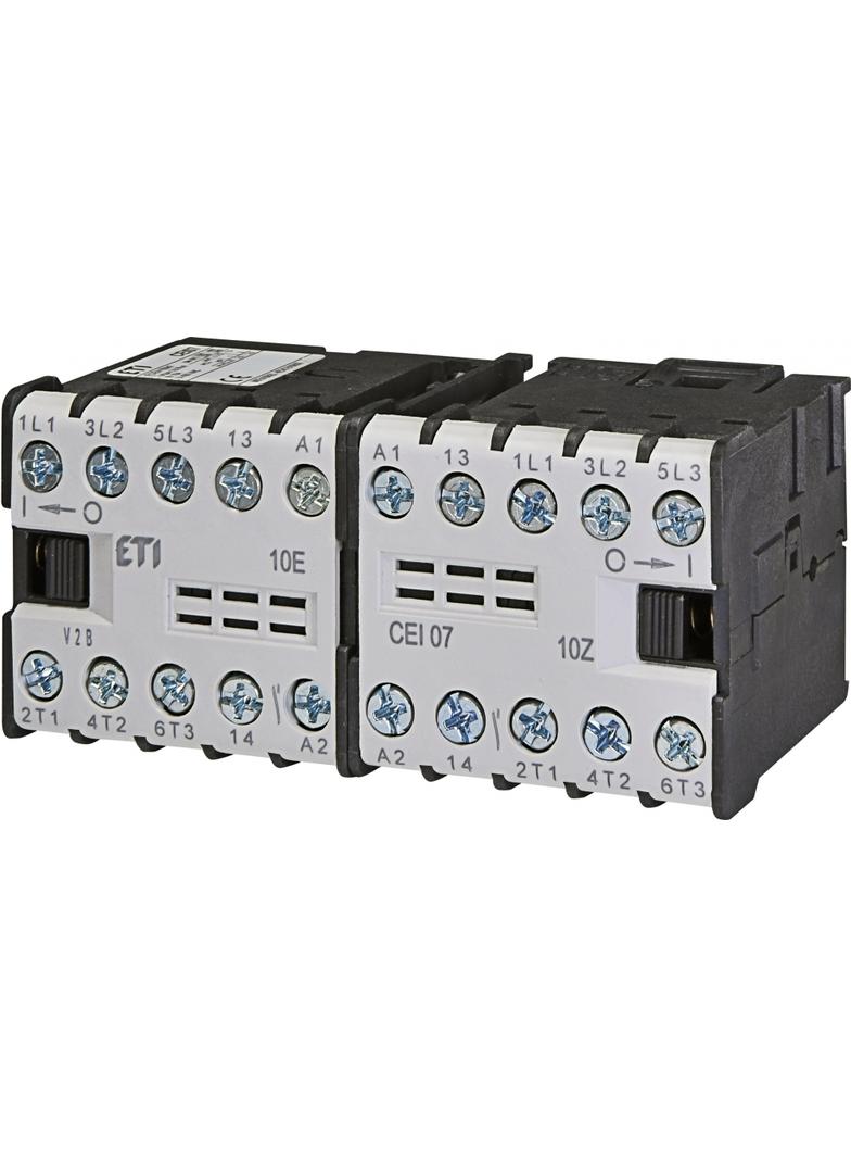 CEI07.10-24V-50/60HZ STYCZNIKI MINI Z BLOKADĄ MECH.