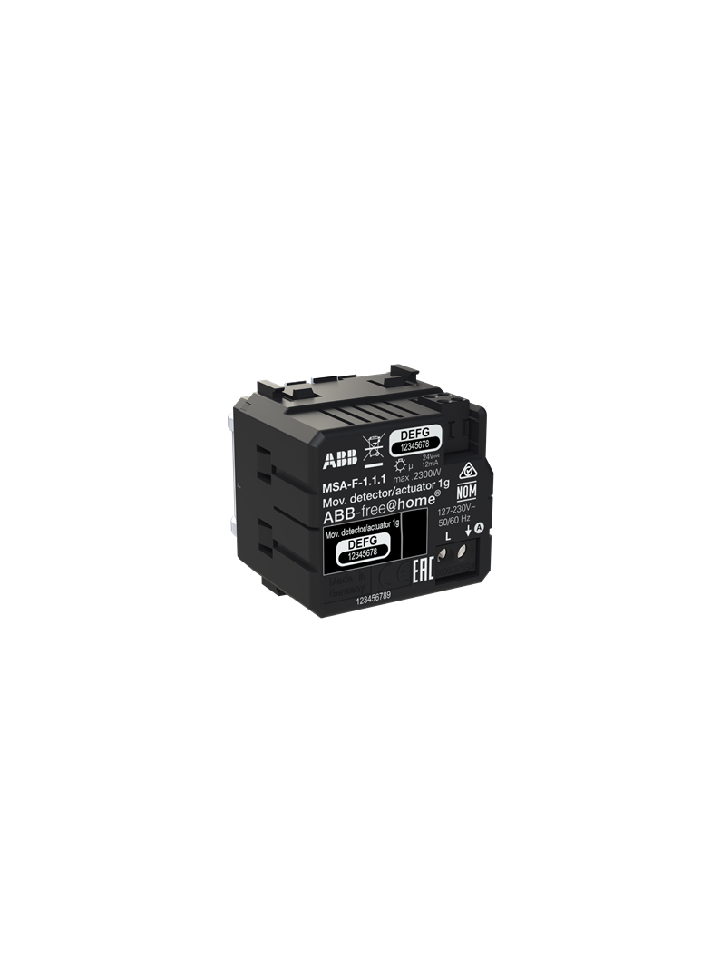 CZUJNIK RUCH/ 1-K AKTOR DO ZASTOSOWANIA W RAMKACH ZENIT -FREE@HOME-