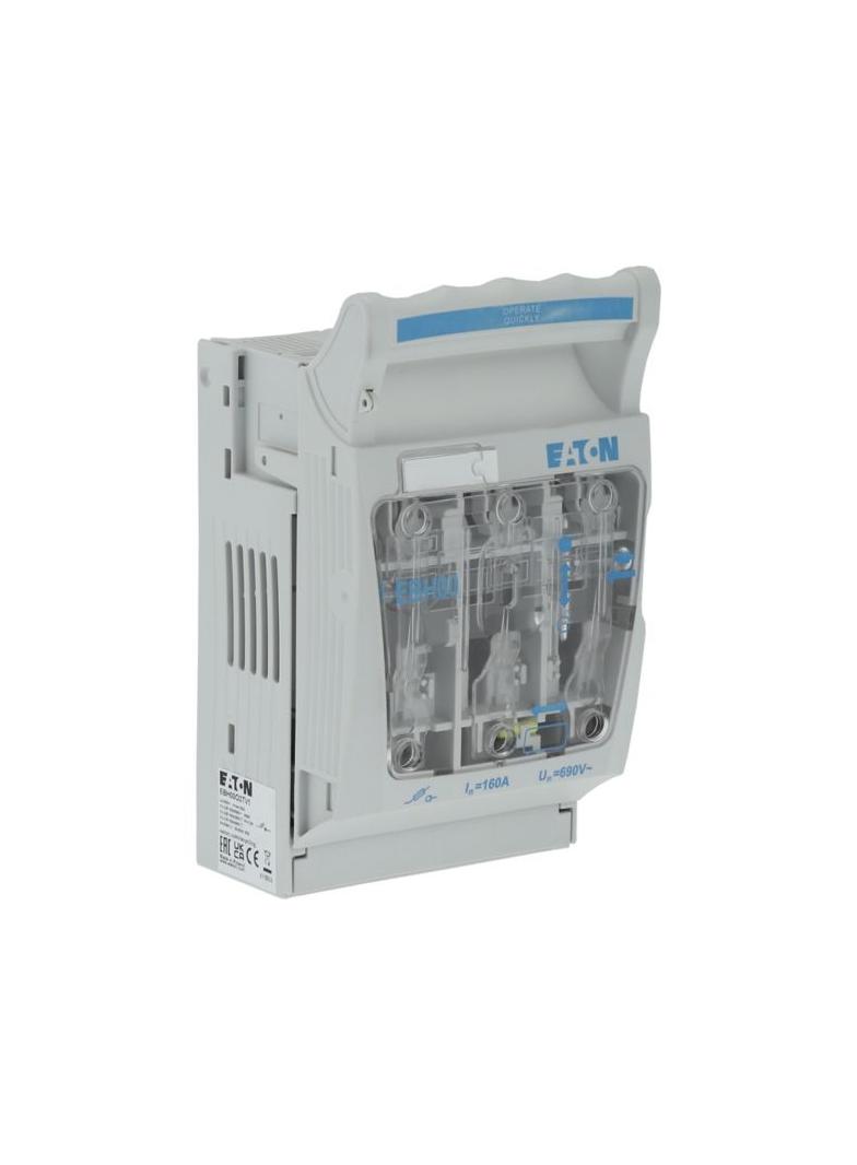 EBH00O3TV1 Rozłącznik bezpiecznikowy poziomy 160A AC 690V NH00 AC23B 3P IEC zaciski V EBH00O3TV1 EAT