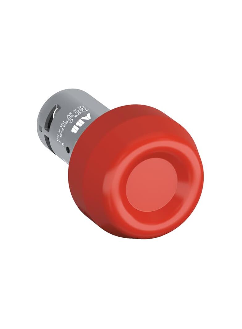 Przycisk kompaktowy "heavy" czerwony CP6-10R-20