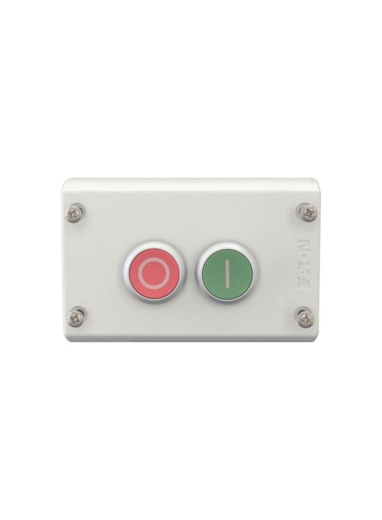 M22-I2-M1 Kaseta sterownicza 2-otworowa START/STOP szara IP67 216529 EATON
