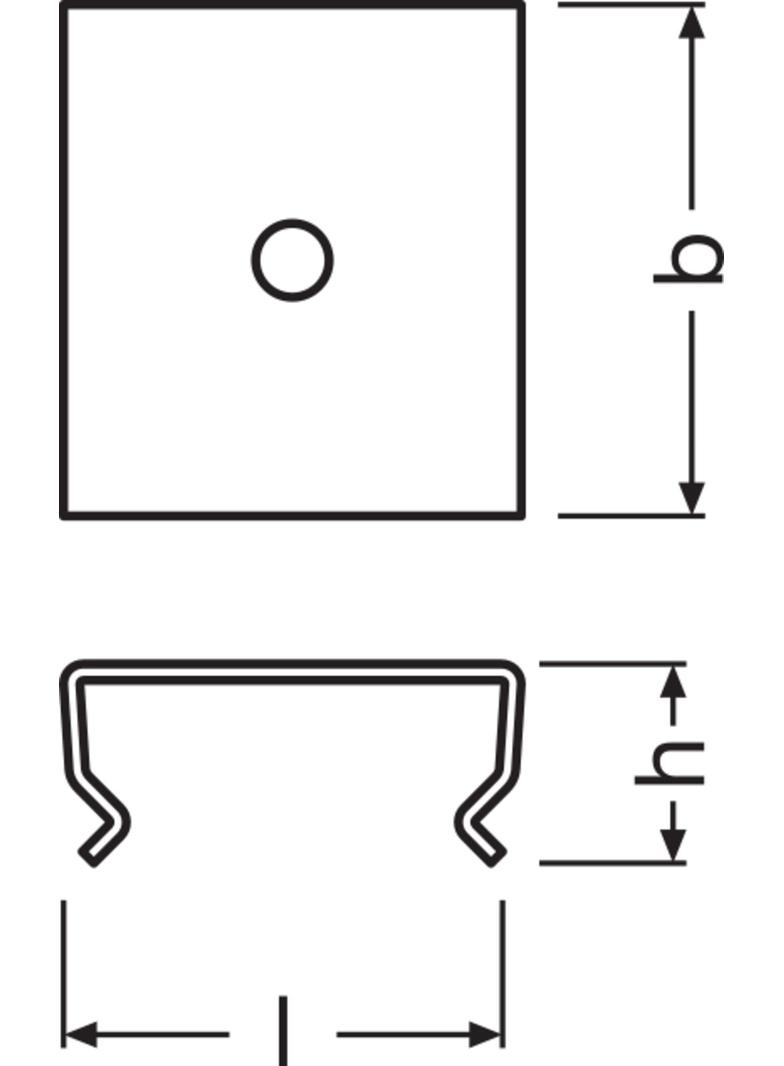 Akcesoria do profili LS AY-PF02/MB
