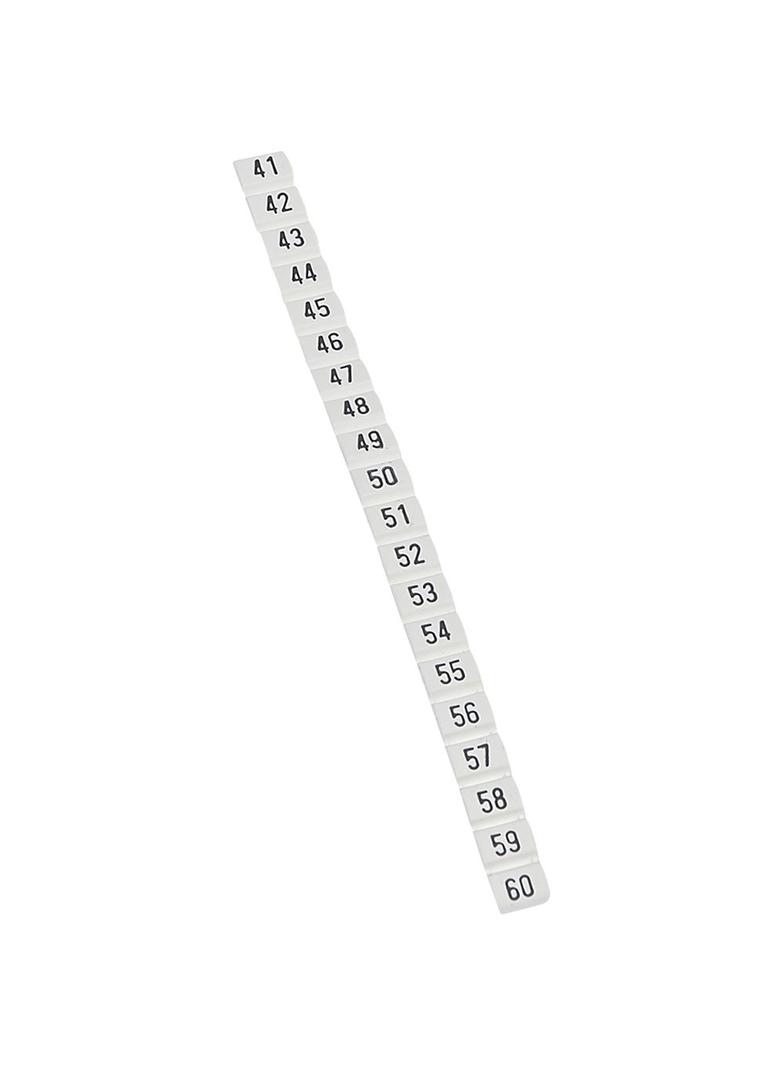 OZNACZNIK CAB3 0,5-1,5MM2 CYFRY 41-60 (X240), Legrand