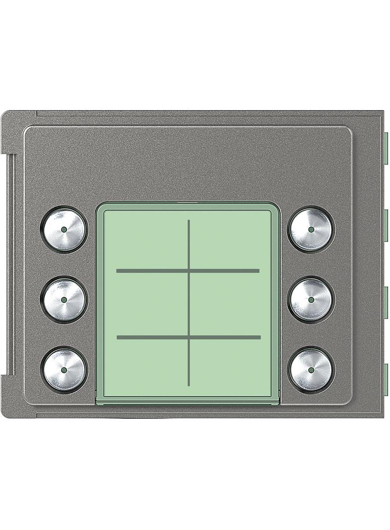 Sfera: Plakietka Modułu Z 2x4 Przyciskami - 2x3 Przyciski - Solid 352165 LEGRAND