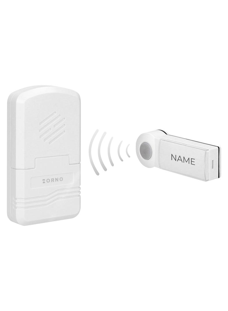 Dzwonek bezprzewodowy DISCO DC bateryjny learning system 1 dźwięk 80m OR-DB-KH-122 ORNO