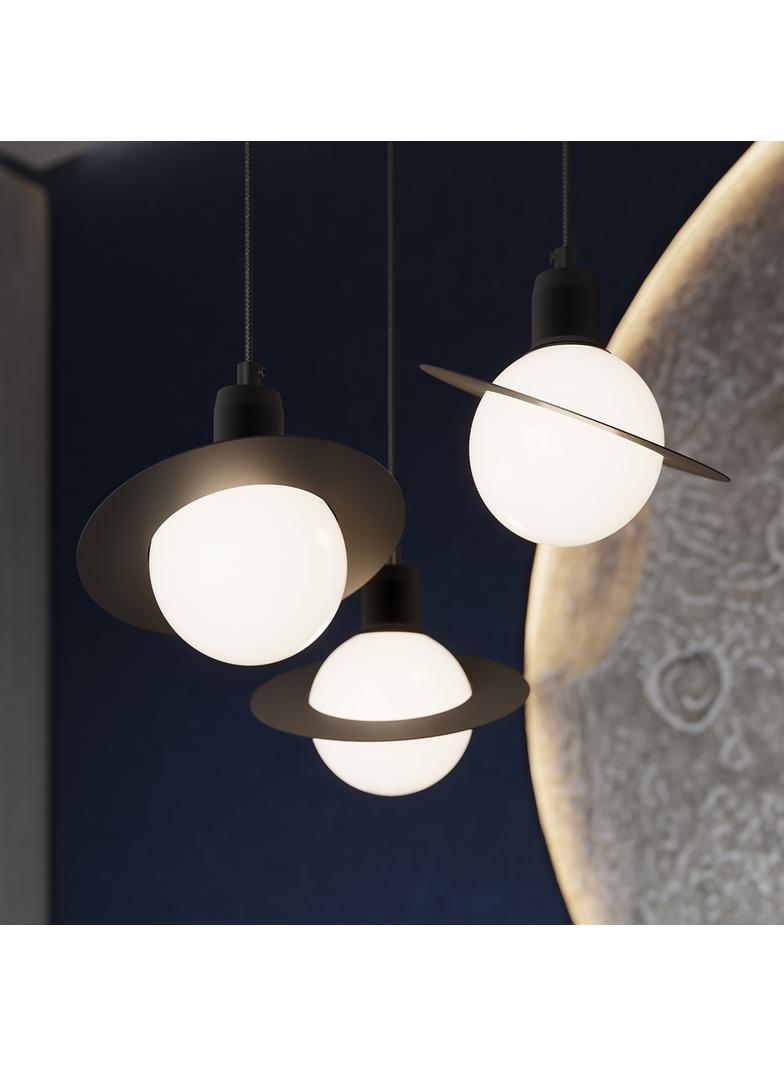 Lampa wisząca HYPERION 3P czarny