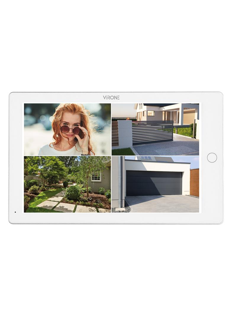 MAILO, zestaw wideodomofonowy, bezsłuchawkowy, monitor dotykowy 10  LCD, Wi-Fi + APP na telefon, z g