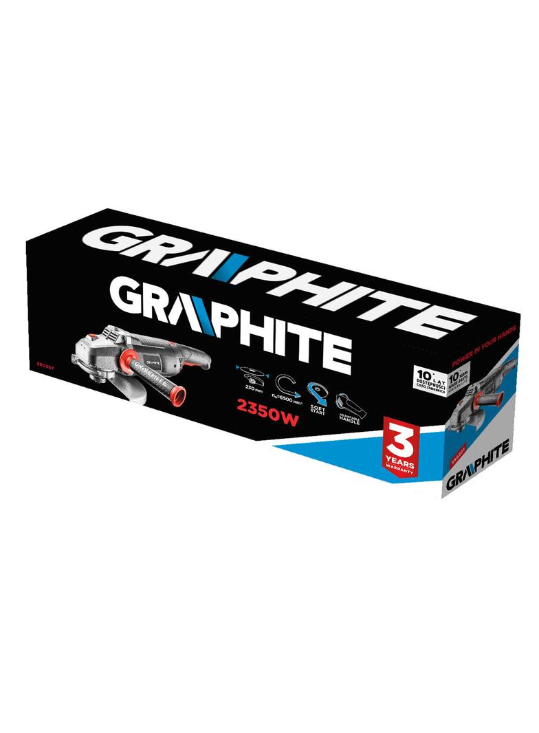 SZLIFIERKA KĄTOWA 2350W, TARCZA 230 X 22.2 MM, OBROTY 6500 MIN?1