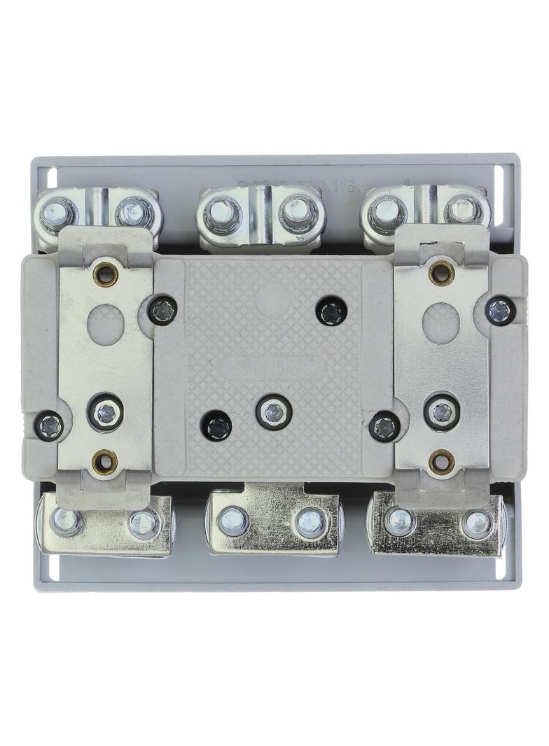FUSE-BASE D02 3POL DIN HUT Podstawa bezpiecznikowa D02 E18 3P szyna DIN TFRN02C EATON