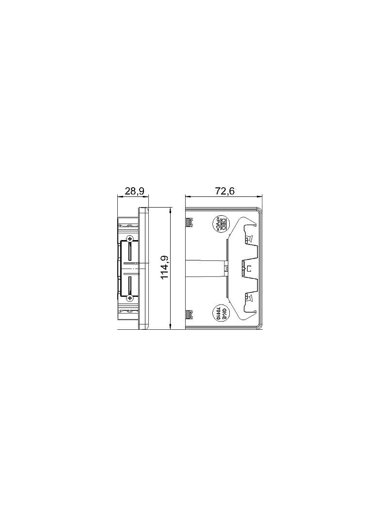 GK-E70110WA, Końcówka