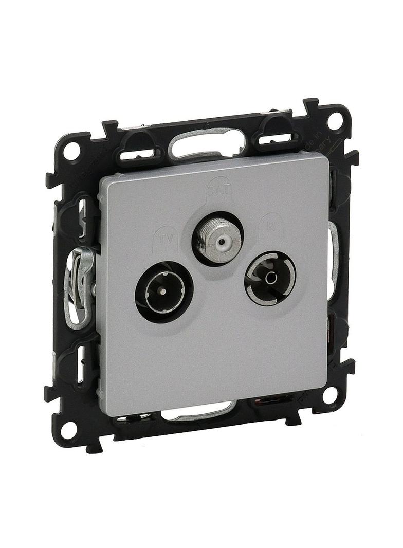 VALENA LIFE GNIAZDA ZAKOŃCZENIE TV-RD-SAT ALUMINIUM , Legrand