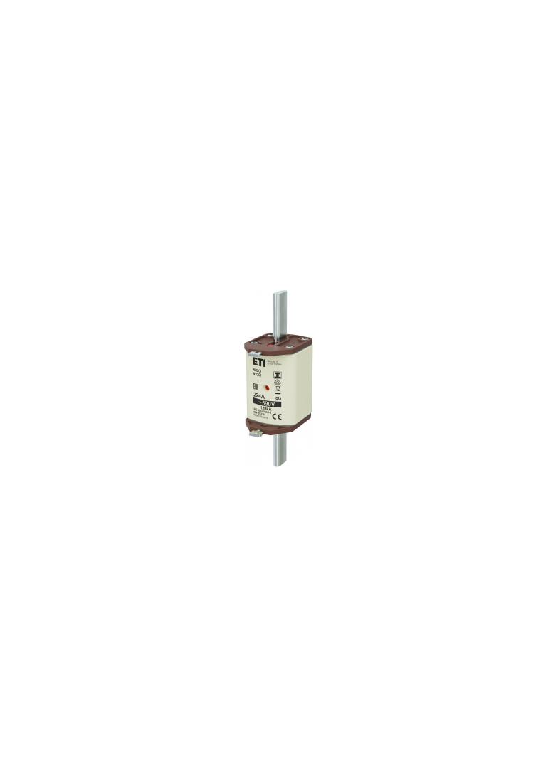 Wkładka topikowa NH zwłoczna KOMBI Zaczepy izolowane NH2C/I gG 224A 690V 004195318 ETI