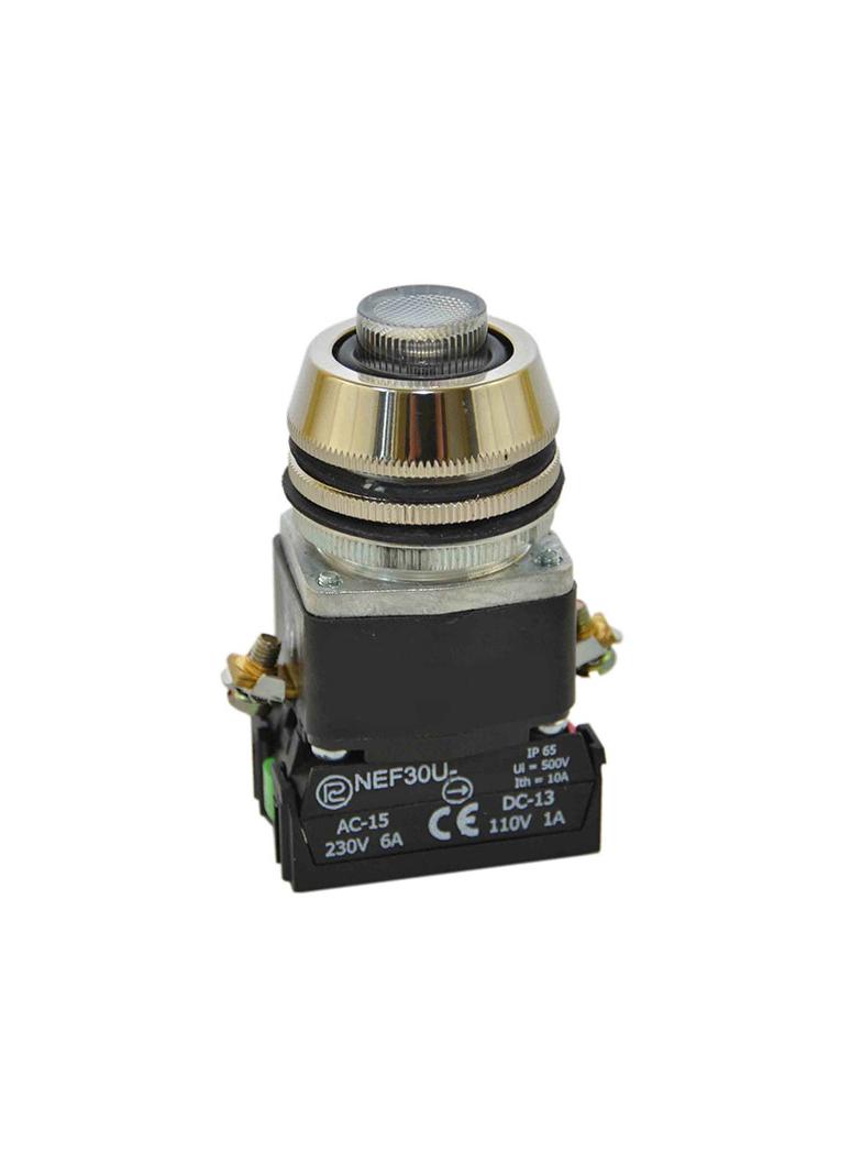 Przycisk NEF30-UWLX/24V bezbarwny W0-NEF30-UWL X B PROMET