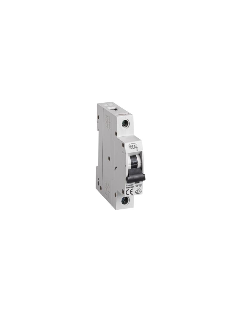 Wyłącznik nadprądowy 6kA 1P C25A KMB6-C25/1 IDEAL 23151 KANLUX