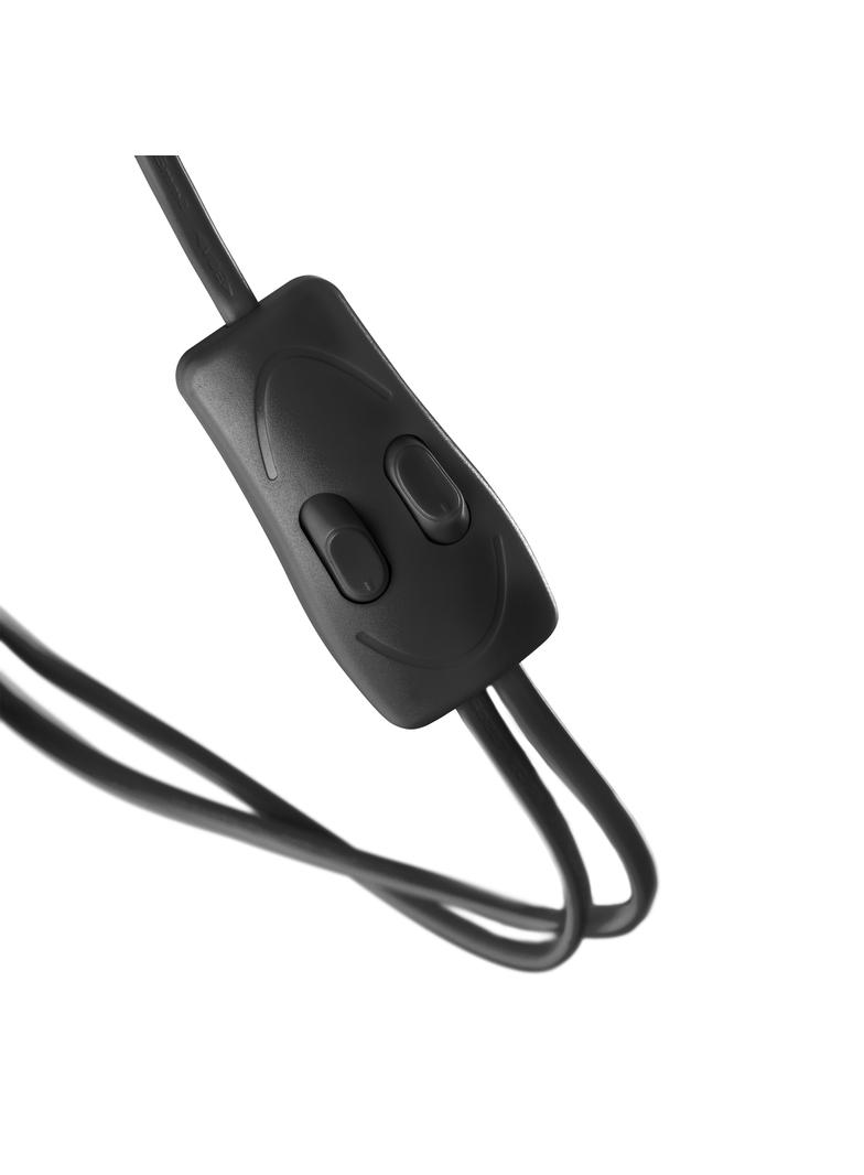 Lampa stojąca podłogowa URLAR 175 cm max 25W E27 max 25W E14 czarna LS-2/B ORNO