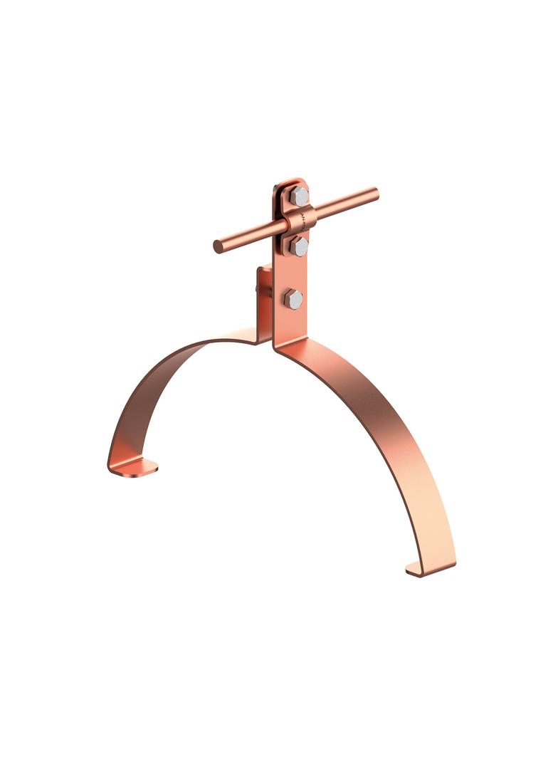 Uchwyt gąsiorowy "WZÓR 23" Z-śruba H=10 cm /CU/