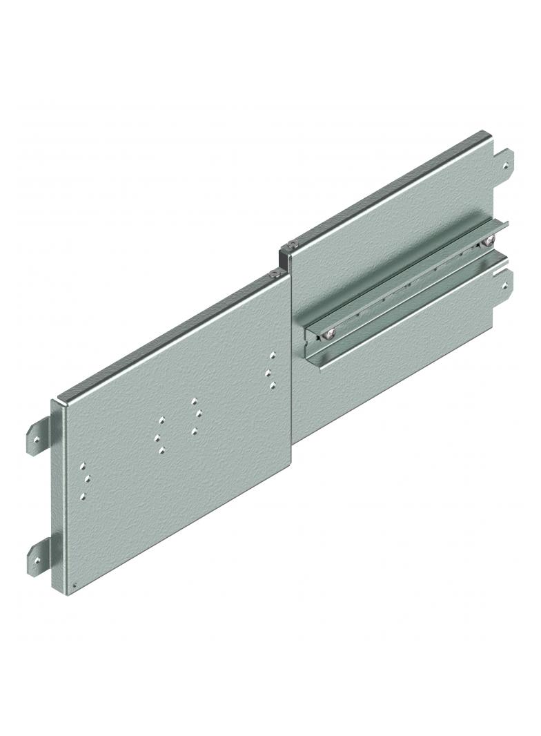 PM 1 K00 M Płyta montażowa 1xKVL00 z szyną TH35 na 4 mod. (250)