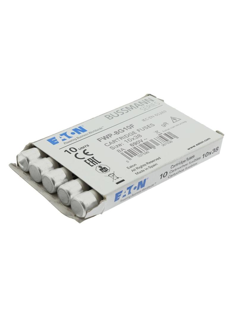 8AMP 690V AC CLASS gR 10X38mm FUSE Wkładka szybka 8A AC 690V 10x38 gR IEC UL FWP-8G10F EATON