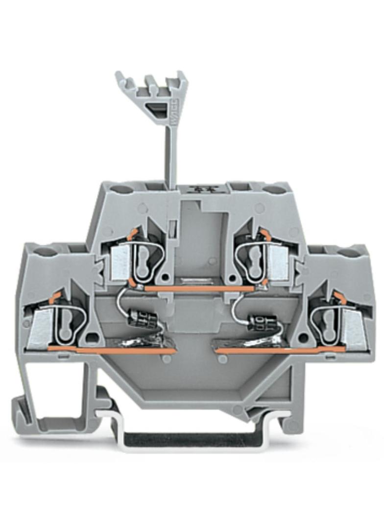 dwupiętrowa złączka diodowa 2,5 mm2