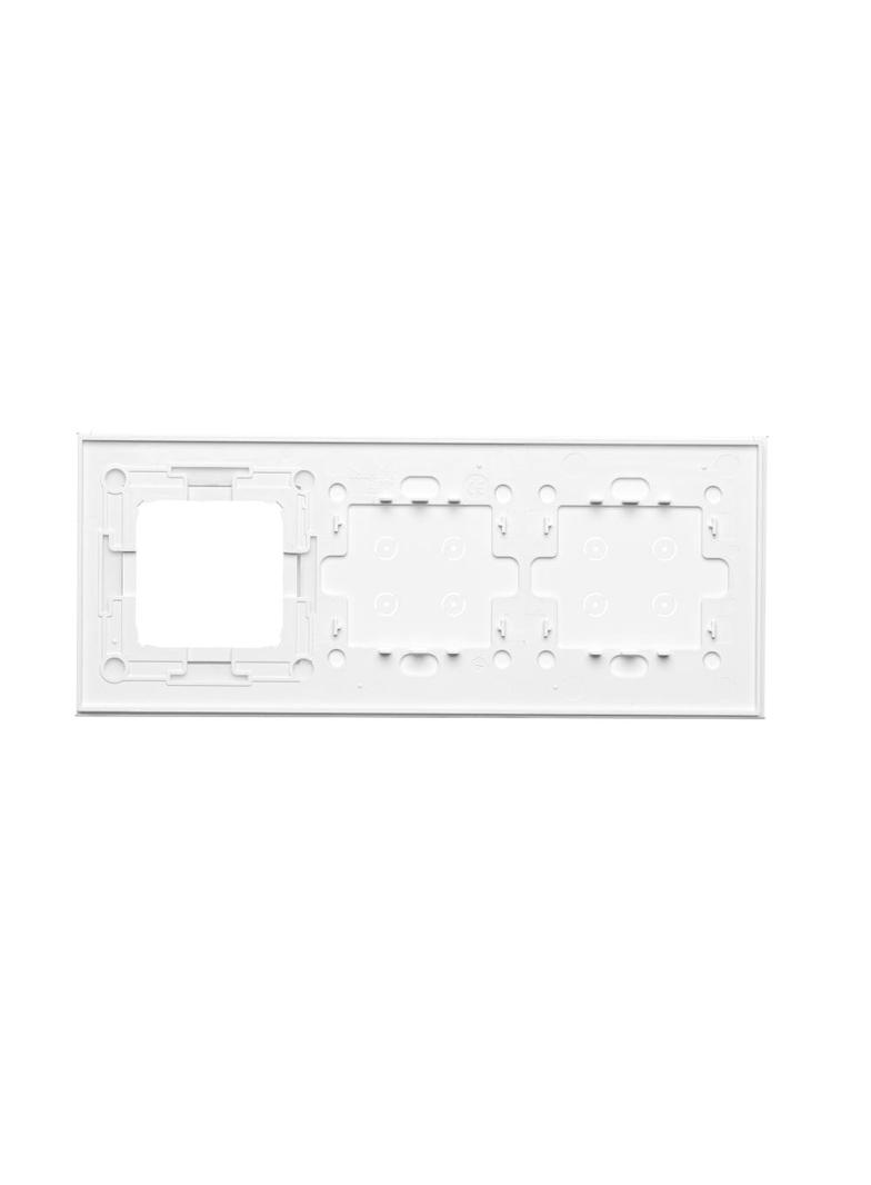 Simon 54 Touch Panel dotykowy S54 Touch 3 moduły 4 pola dotykowe + 4 pola dotykowe + 1 otwór na osprzęt S54 biała perła DSTR3440/70 KONTAKT