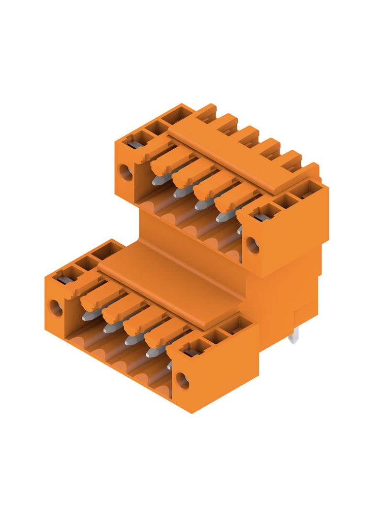 SLD 3.50V/10/90F 3.2SN OR BX Wtyki PCB (złącza płyty), 3.50 mm, Liczba biegunów: 10, kąt odejścia: 90° /50szt./ 1890800000 WEIDMÜLLER