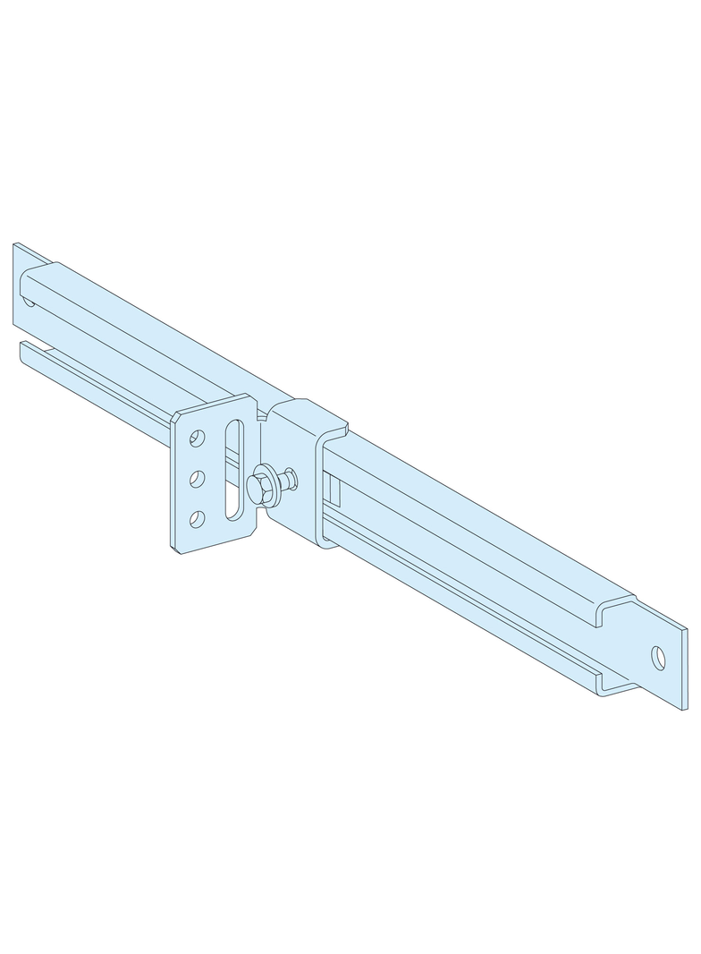 Rozdzielnice PrismaSet, prowadnice oraz wsporniki kątowe 2sztuk