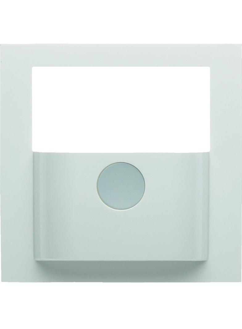 BERKER KNX e/s B.x Płytka czołowa do modułu czujnika ruchu KNX biały połysk 80960459 HAGER
