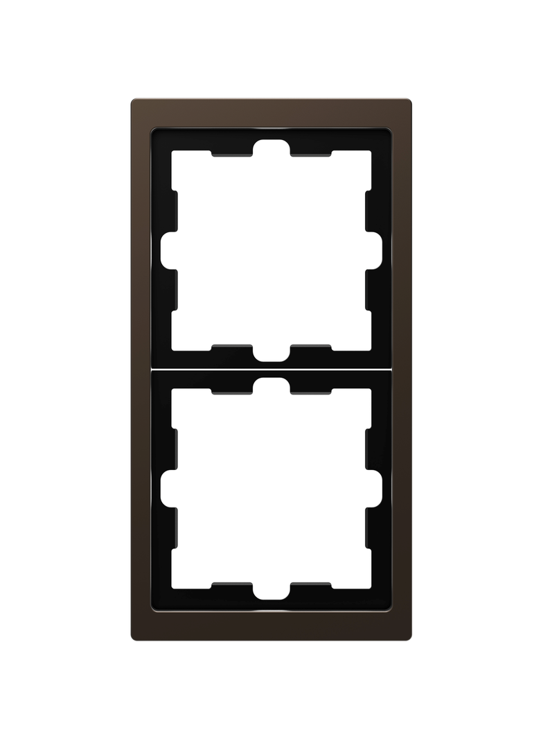 Merten D-Life, ramka 2-krotna, mocca metalik