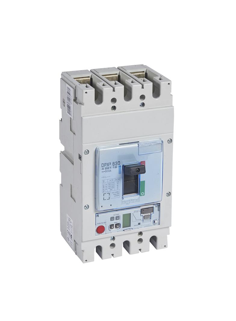 Wyłącznik DPX3 630 S2+P 3P 500A 70Ka 422119 LEGRAND