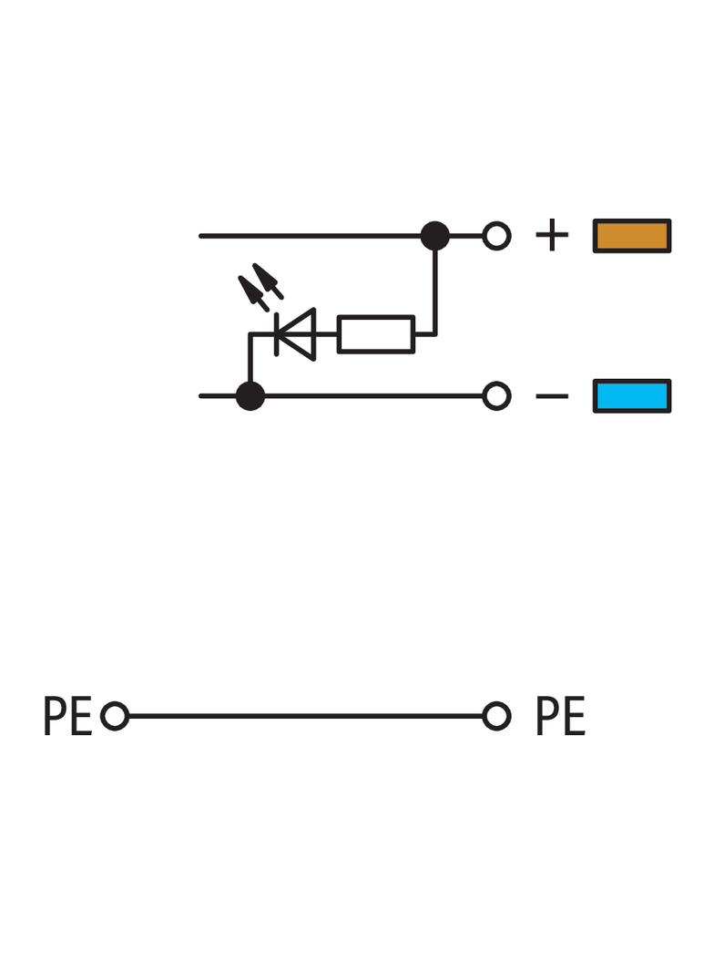 złączka do czujników zasilająca 2,5 mm2