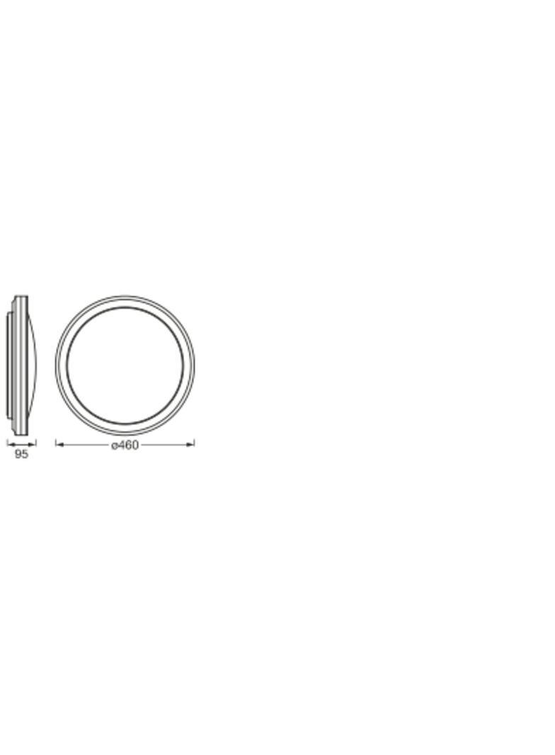 Oprawa SMART+ WIFI ORBIS CIRCLE460 RGB TW BK
