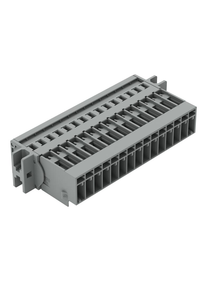 X-COM wtyk 15-biegunowy szary raster 5 mm /20szt./ WAGO