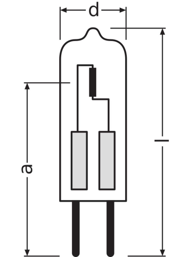 Żarówka halogenowa 10W 6V G4