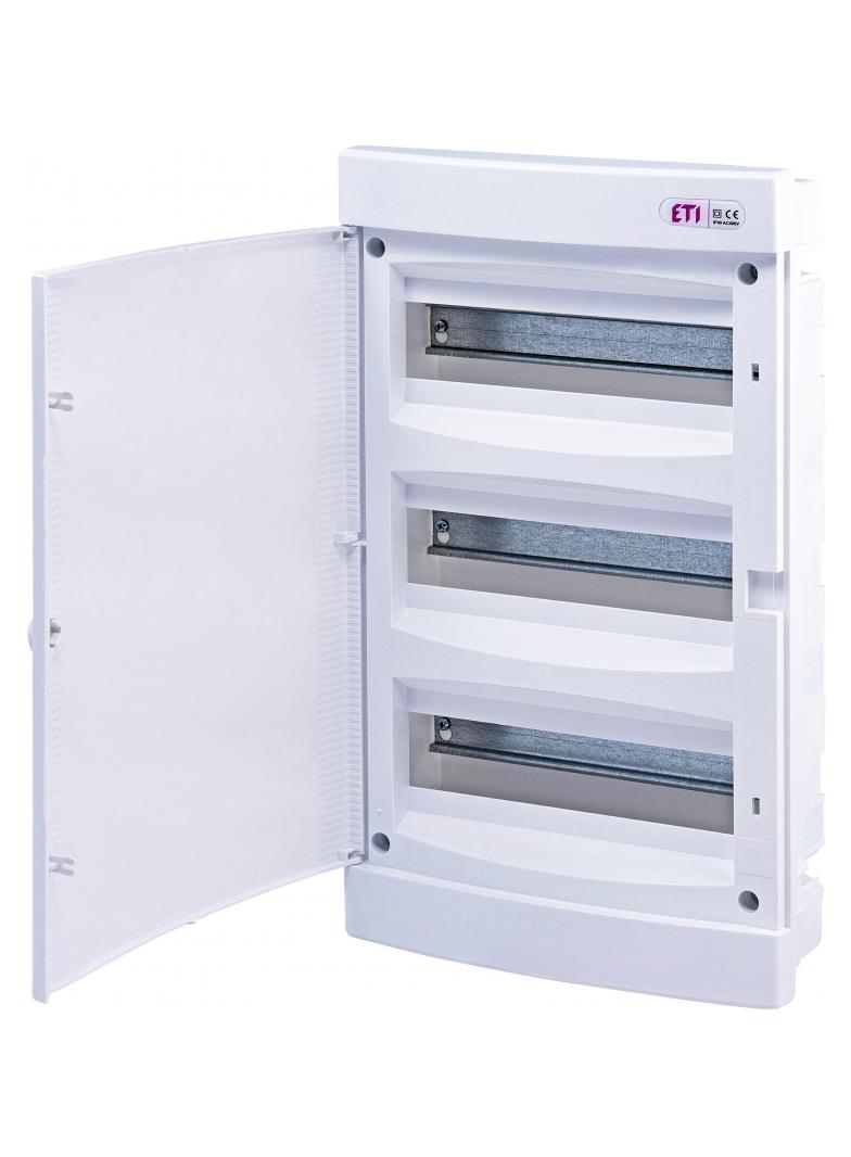 Rozdzielnica podtynkowa 3x12 drzwi białe ECM36PO-s 001101079 ETI