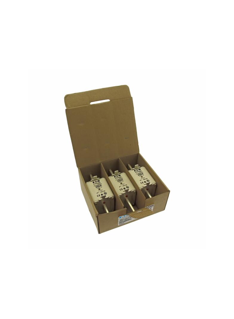 PV-250ANH2 Wkładka PV NH 250A 1000V DC PV rozmiar 2 podwójny wskaźnik PV-250ANH2 EATON