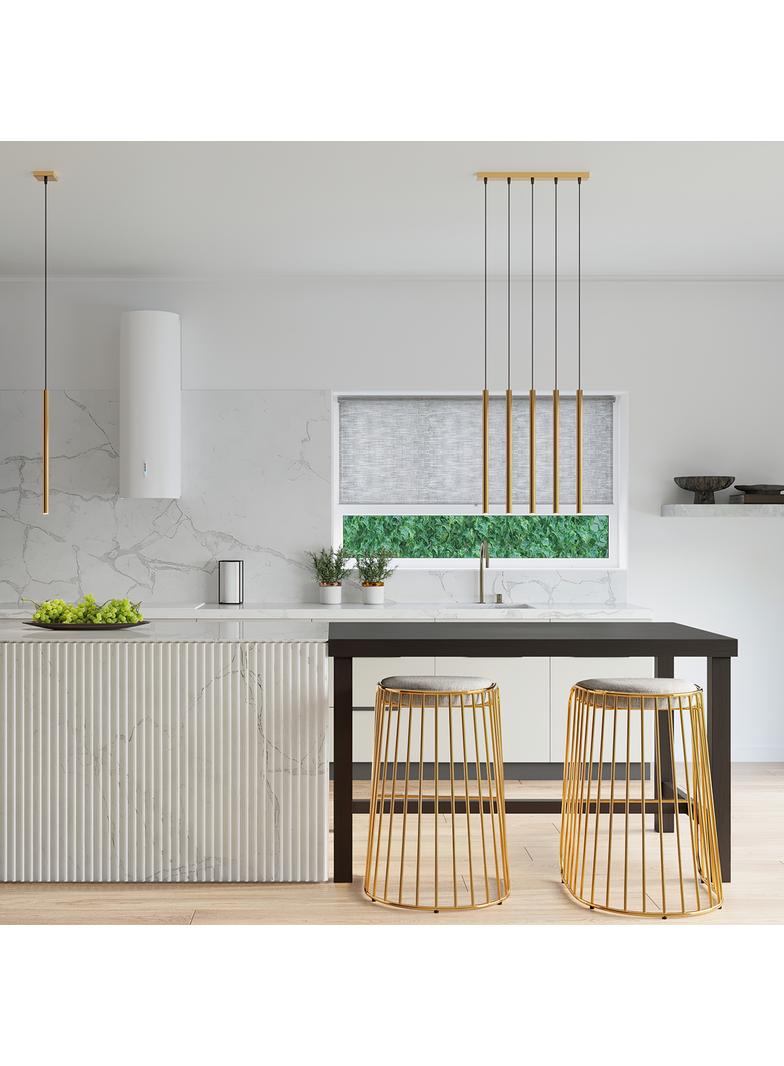 Sollux Lampa wisząca PASTELO 3P złota SL.1172