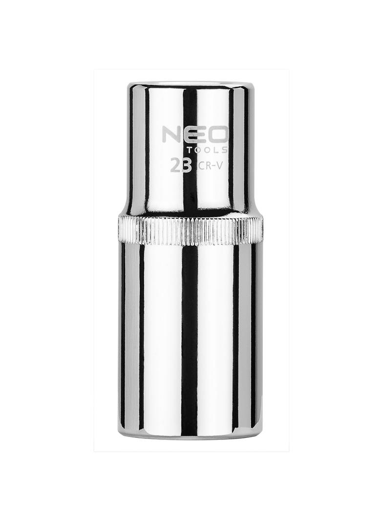 Nasadka sześciokątna długa 1/2", 23 mm, Superlock