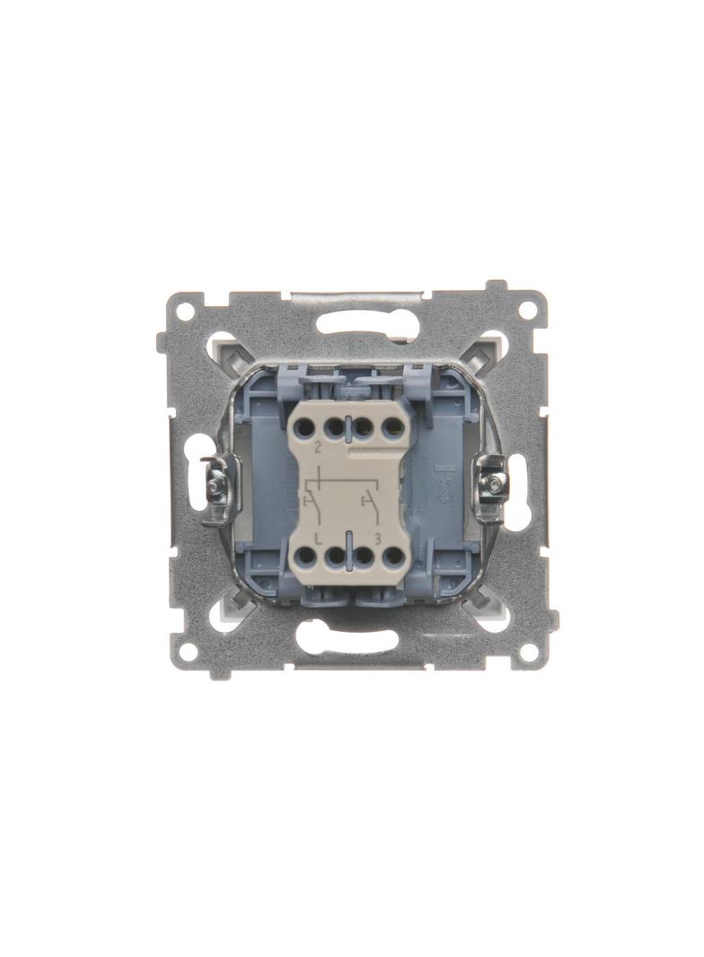 Simon 54 Przycisk roletowy 10A 250V szybkozłączka biały DZP1.01/11 KONTAKT